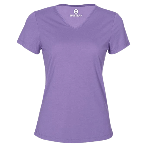 Women's Classic Lavender v neck t shirts