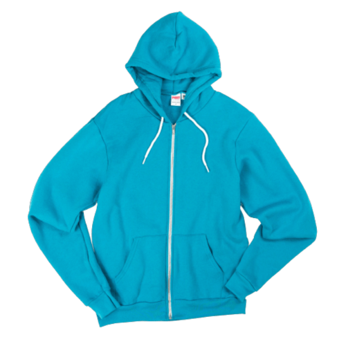 American Apparel Unisex Fitted Full Zip Custom hoodies