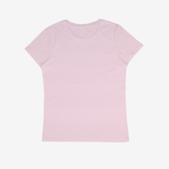 Custom Fitted Pink T-shirt For Women
