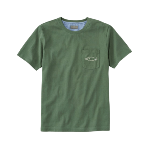 Men's Signature pocket t shirts, Short-Sleeve, Embroidered