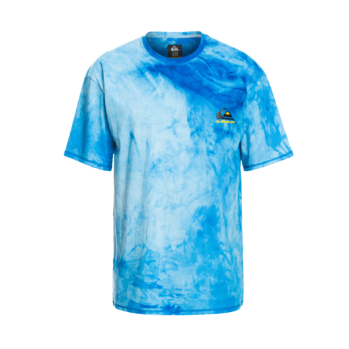 Quiksilver Tie Dye UPF 50 Surf T-Shirt Blue