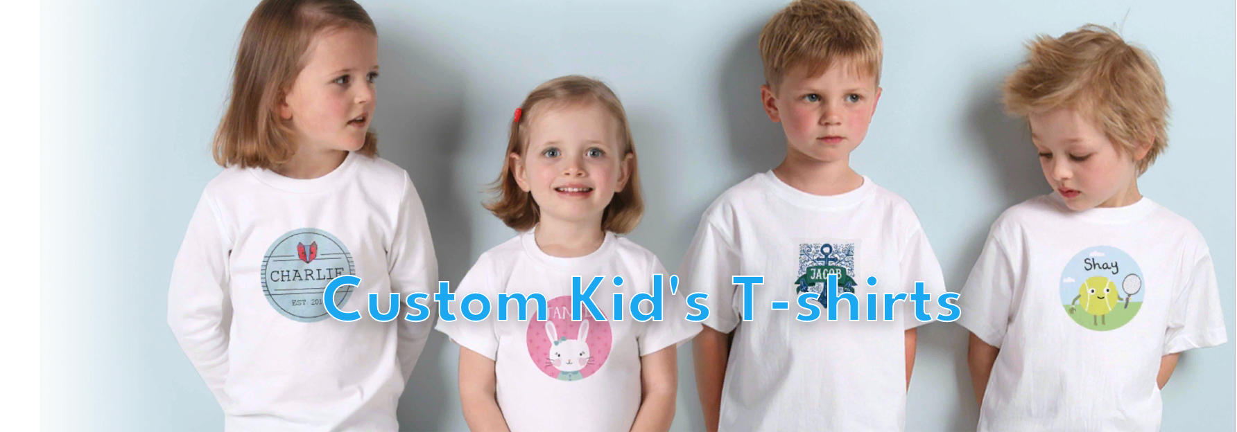 Kids T-Shirts - Soft Cottons & Custom with No Minimum